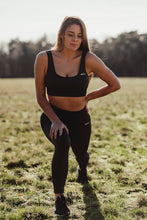 Afbeelding in Gallery-weergave laden, Athene sports bra - dark grey
